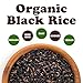 Food to Live Organic Black Rice, 5 Pounds — Whole Grain Non-GMO Rice. Nutty and Sweet Flavor. Rich in Antioxidants and Dietary Fiber. Kosher, Vegan.