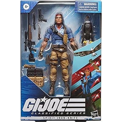 G.I. Joe Classified Series Spirit Iron-Knife Action Figure 36 Collectible Premium Toy, Multiple Accessories 6-Inch-Scale, Custom Package Art