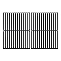 GGC Grill Grid Grate Replacement for Spirit e210 220 230 Other 200 Series Gas Grills,Matte Porcelain Coated Cast Iron Cooking Grid (2 Grates/Pack) (17.5 x 10.2 x 0.5)