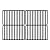 GGC Grill Grid Grates Replacement for Weber Spirit 300 Series, Spirit 700, 7638, Genesis Silver B/C, Genesis Gold B/C and Others, Set of 2 Porcelain-Enameled Cast Iron Grates(17.5" x 11.9" x 0.5")