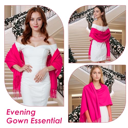 Pashmina Wraps for Women - Elegant Pashmina Shawl Wraps Luxurious Shawls for Women Weddings Evening Dresses2