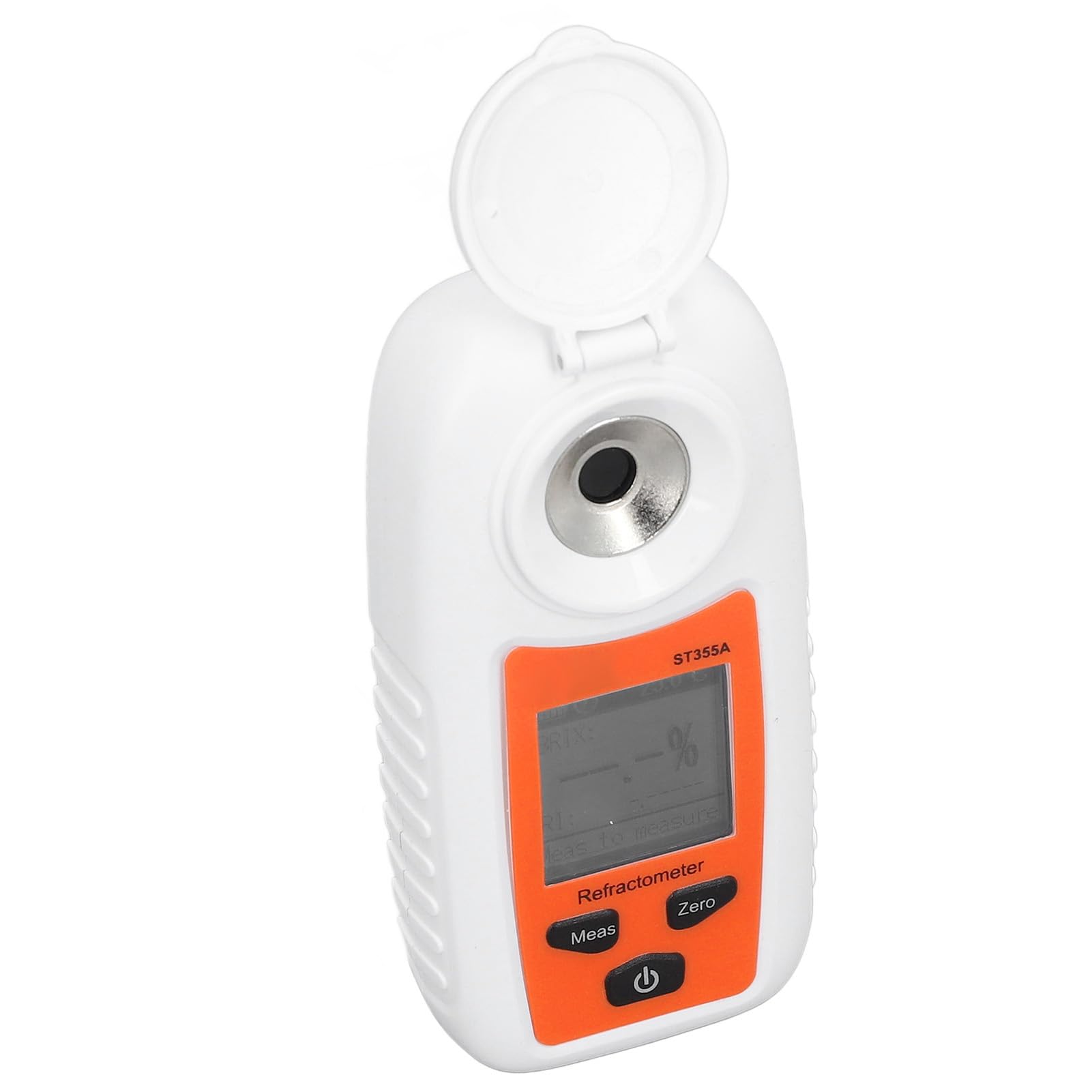 Medidor de azúcar portátil de Alta precisión 0 55% Rango de Prueba Probador de dulzura de Jugo de Fruta con compensación automática de Temperatura para Venta de Frutas plantación