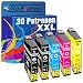 Produktbild Tito-Express PlatinumSerie 30er Set Patronen XXL T1291-T1294 12XL als Ersatz für Epson 12XL | SX230 SX235 SX235W SX420W SX425W SX430W SX435W SX440W SX445W SX525WD SX535WD SX620FW