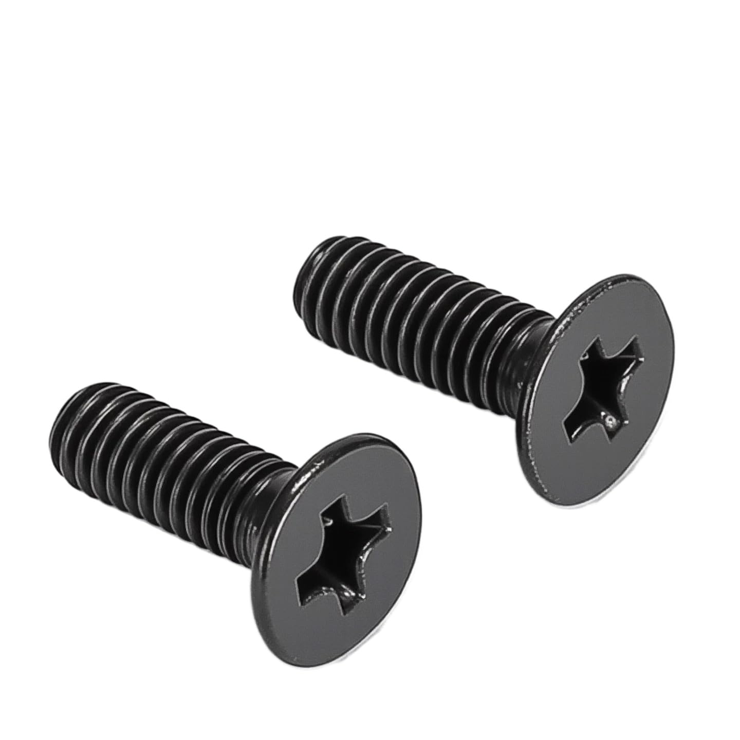 Schwarze SS304 Senkkopf-Kreuzschlitzschrauben M1,6-M4 Sortiment (100,M4 x 0.7 x 40mm)