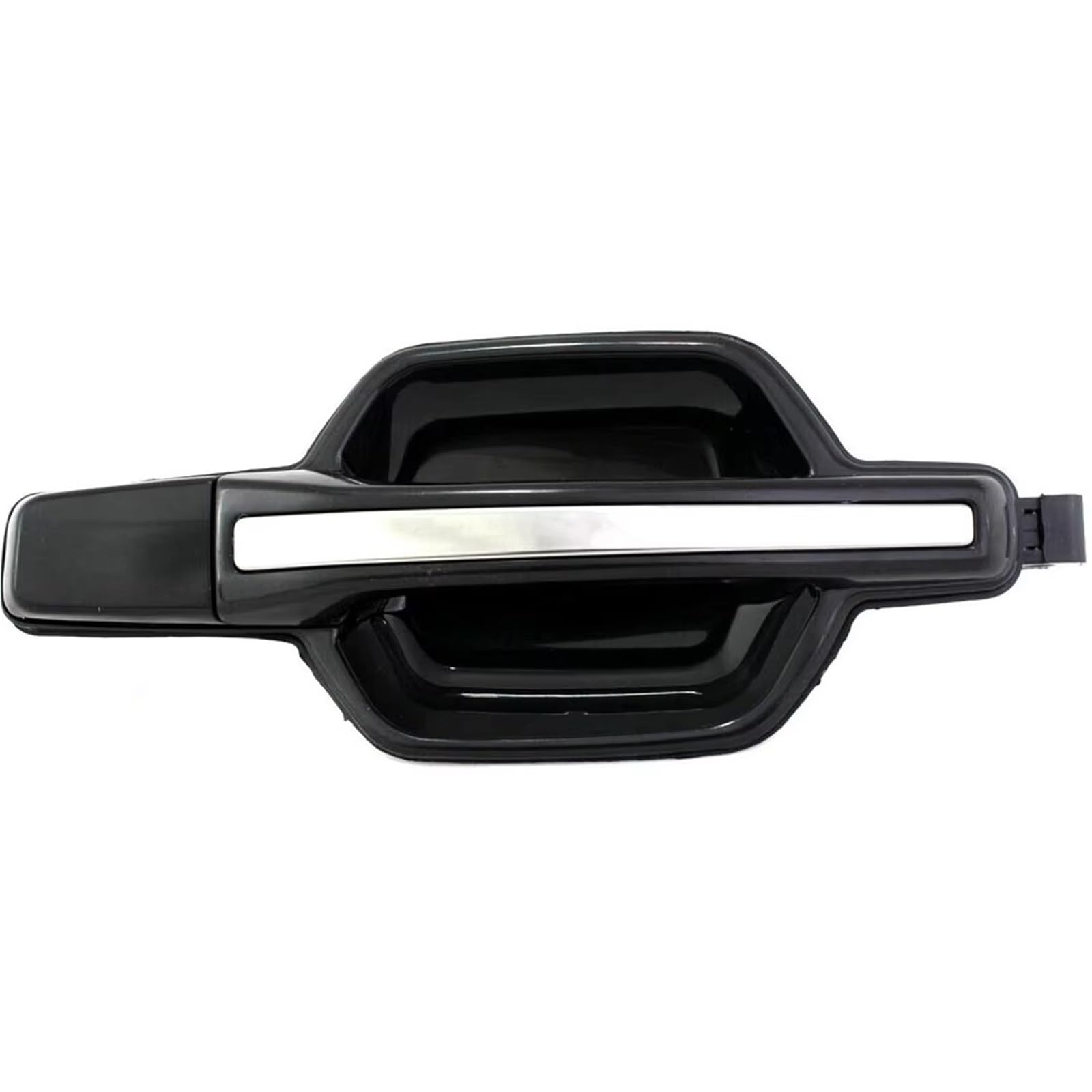 LERYYCX with a Clasp Compatible with Mitsubishi for Montero 2001 2002 2003 2004 2005 2006 Half Chrome Black Exterior Outside Door Handle OEM: MR970425