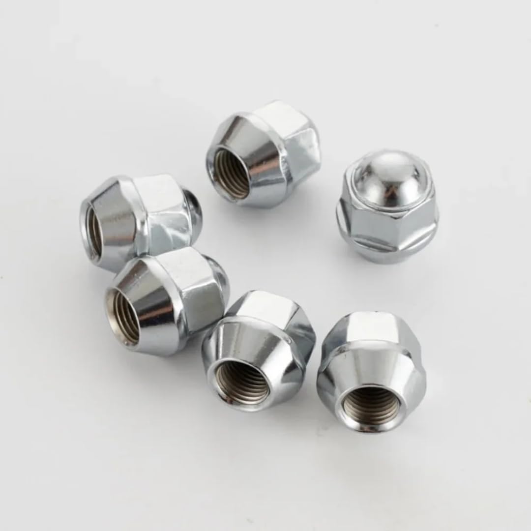 Nakrętki do Kół dla Chang An New Energy, 20 szt. nakrętek kół M12x1,25, sześciokątnych, 19 mm, grubość 26 mm