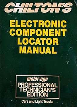 Paperback Chilton's Electronic Component Locator Manual/Motor Age Professional Mechanics Edition Book