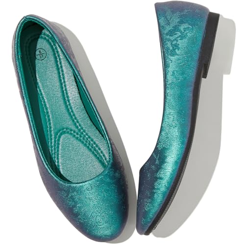Image of Women's Ballet Flats Shoes Comfortable PU Leather Dress Slip on Shoes Teacher Business Casual