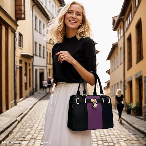 Set de bolsos para mujer con cartera a juego 2pcs miniatura 3