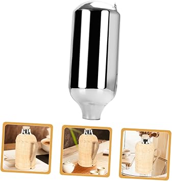 Milisten Insulated Hot Water Jug Glass Liner Replacement for Use Vacuum Flask Glass Inner for Better Thermal Insulation Easy Installation