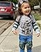 Soft-Style Kids Knee and Elbow Pads with Bike Gloves, Flexible Impact-Resistant Gear for Ages 2-11, Designed for Balance Bikes, Roller-Skating, and Skateboarding (Dogcat, Small)