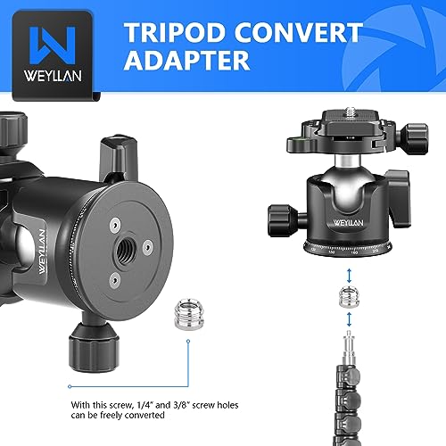 Tête sphérique à profil bas anti-vibration pour stabiliser les reflex lourds - 4