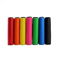 Manopla Punho Guiador Guidão para Bicicletas Urbanas MTB Speed Bike Silicone Gel Antiderrapante Confortável Alta Durabilidade Absorção de Impactos Ideal para Ciclismo e Pedal Luvinha Bike Montain Bike