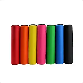 Manopla Punho Guiador Guidão para Bicicletas Urbanas MTB Speed Bike Silicone Gel Antiderrapante Confortável Alta Durabilidade Absorção de Impactos Ideal para Ciclismo e Pedal Luvinha Bike Montain Bike