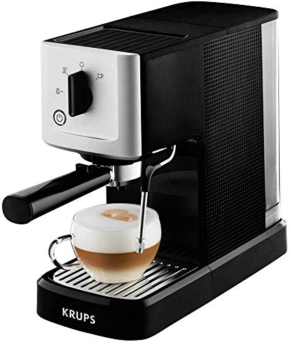 Preisvergleich Produktbild Krups XP 3440 Calvi Espresso-Automat Espressomaschine, schwarz / Silber