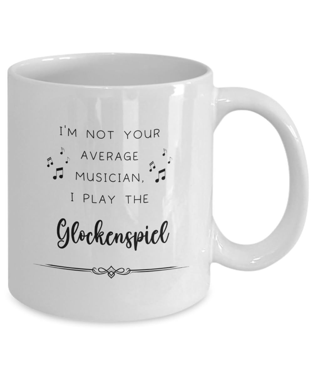 Glockenspiel Coffee Ornament, Gifts for Best Musician Ever, Gift for Glockenspiel Player, Christmas, Birthday, Event Keepsake