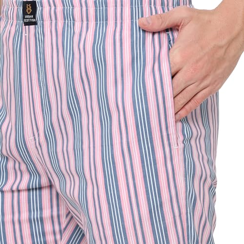 Image of Urban Scottish 100% Comfortable Men's Lounge Pants, Leisure-Wear withn Elastic Waist-Band & Regular Fit, Machine Washable Stayt Home Clothing, Expert Craftsmanship Featuring Plush to The Touch Feel