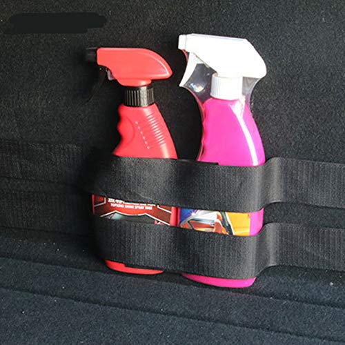 Cheap Car Stickers 5 Pcs/Set Car fire Extinguisher Strap Nylon Belt for Mini One Cooper R50 R52 R53 R55 R56 R60 R61 Personalized Car Window Stickers (Color Name : Black)