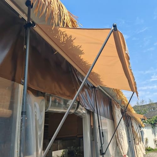 GJXWD Tenda da Sole A Bracci Estensibili, Regolazione con Manovella, Esterno Avvolgibili, Impermeabile E Resistente Ai Raggi UV, Tettuccio per Cortile, Disponibili Vari Colori E Misure