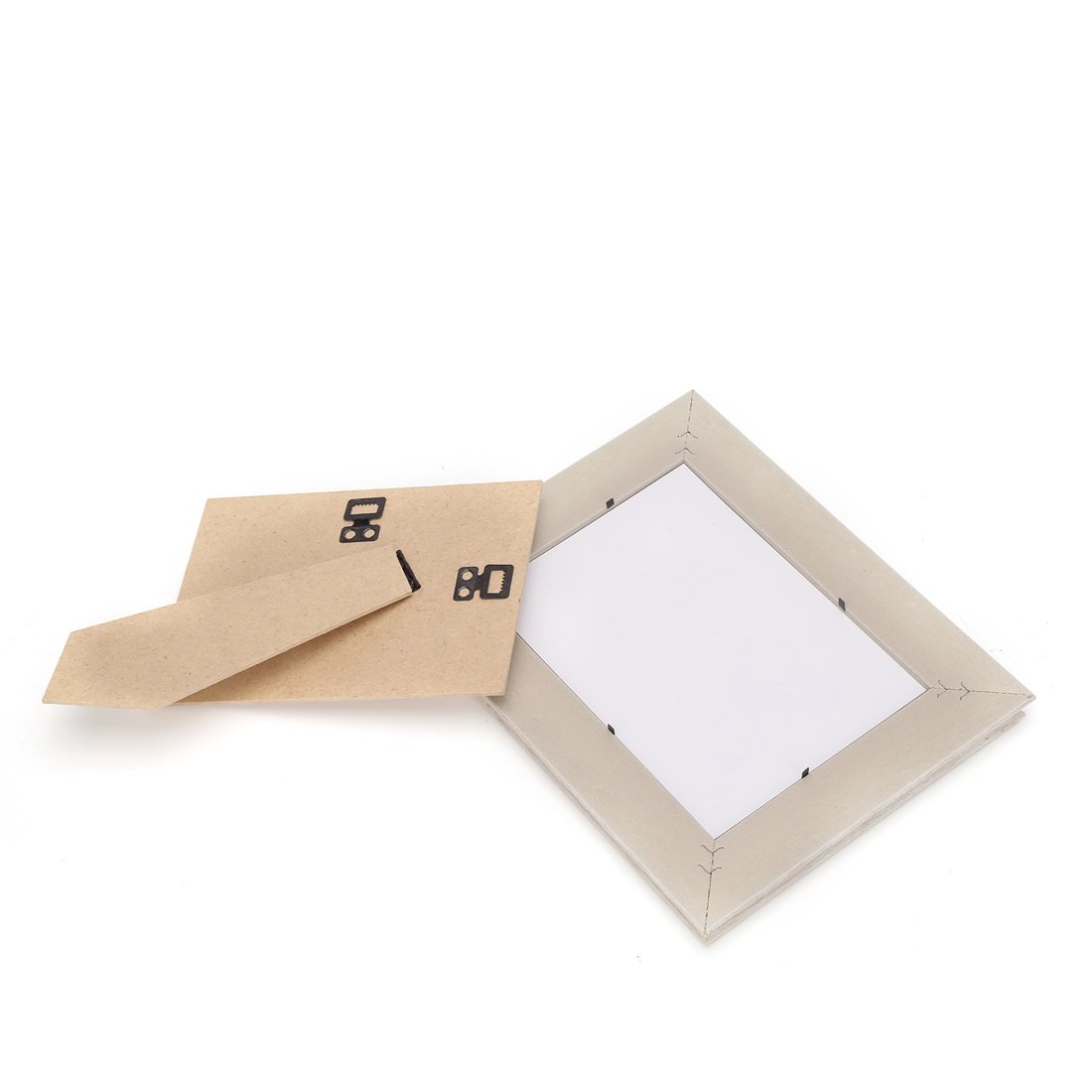 Vintage Holzbilderrahmen Set – 3er Pack Im Rustikal-Look, 15x20 Cm Mit HD-Glas, Perfekt Für Landhaus-Deko