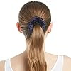 LilySilk-Silk-Hair-Scrunchies-for-FrizzBreakage-Prevention-100-Mulberry-Silk-Hair-Ties-No-Damage-Elastic-Silk-ponytail-Holders-1Pc-Charcoal-Purple LILYSILK Silk Hair Scrunchies for Frizz&Breakage Prevention, 100% Mulberry Silk Hair Ties No Damage, Elastic Silk ponytail Holders, 1Pc, Charcoal Purple