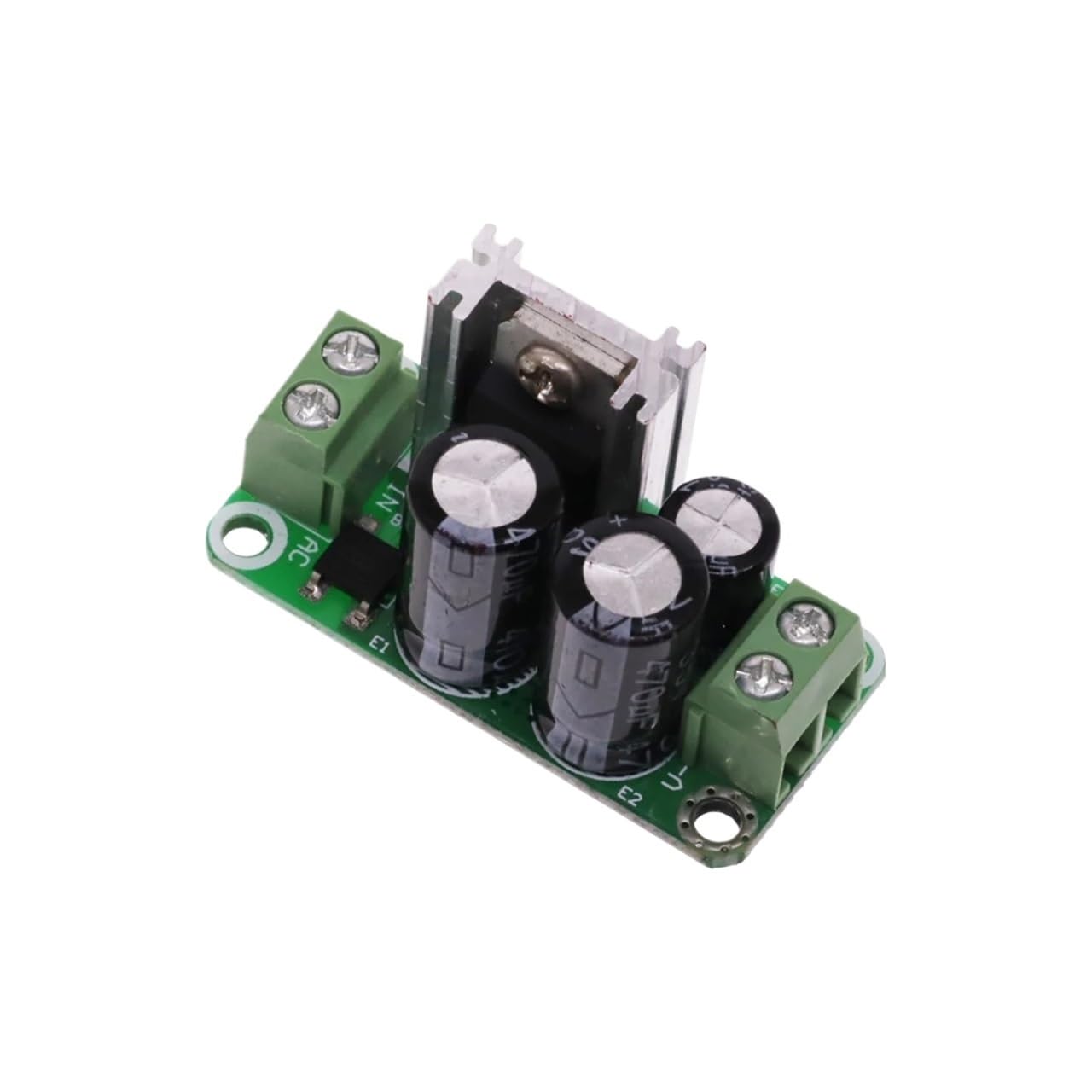 Single Regulated Power Supply Module DC 5V 9V 12V 15V 24V Rectifier Filter Board 7805/7809 / 7812/ 1A for Amplifier(15V)