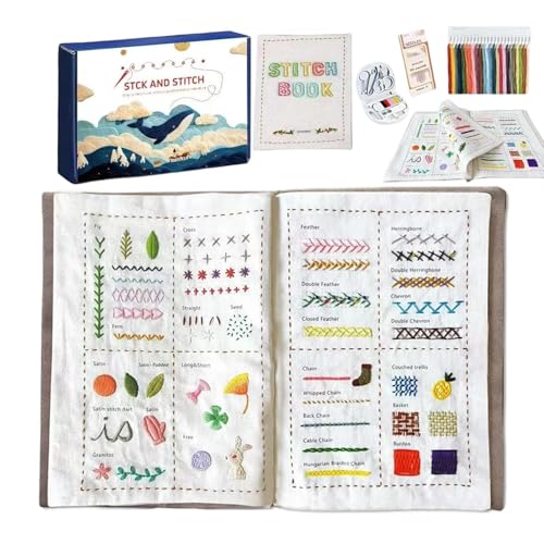 Livre de broderie Mimoqk pour animer vos ateliers de loisirs créatifs en famille
