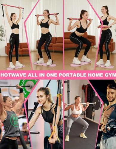 Image of HOTWAVE Push Up Board Fitness, Portable Foldable 20 in 1 Push Up Bar at Home Gym, Pushup Handles for Floor. Professional Strength Training Equipment For Man and Women