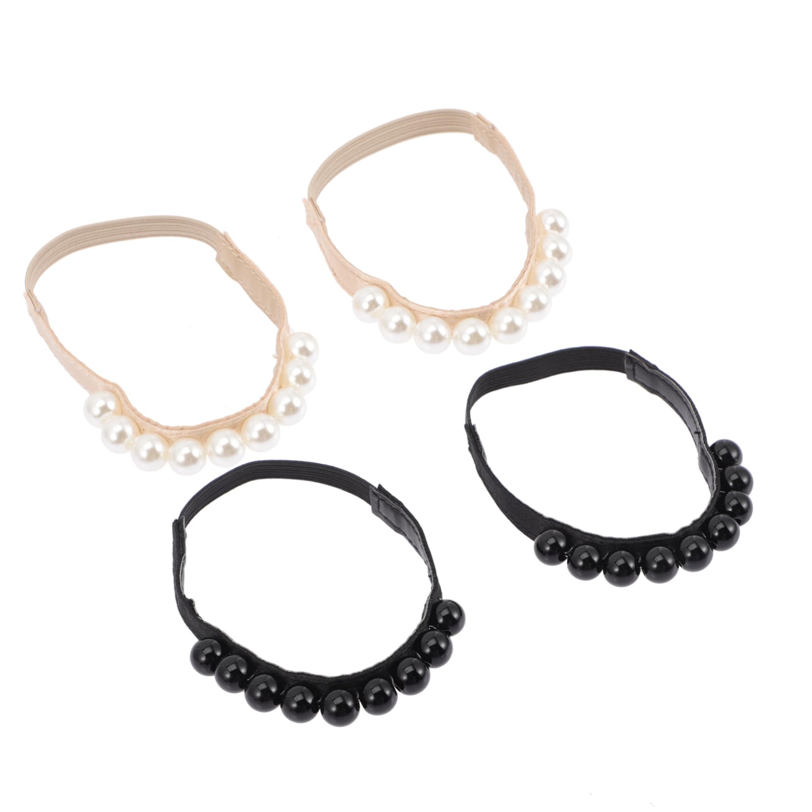 COLLBATH Ankle High Heel Straps 2 Pairs Elastic Shoe Straps Detachable Shoelace