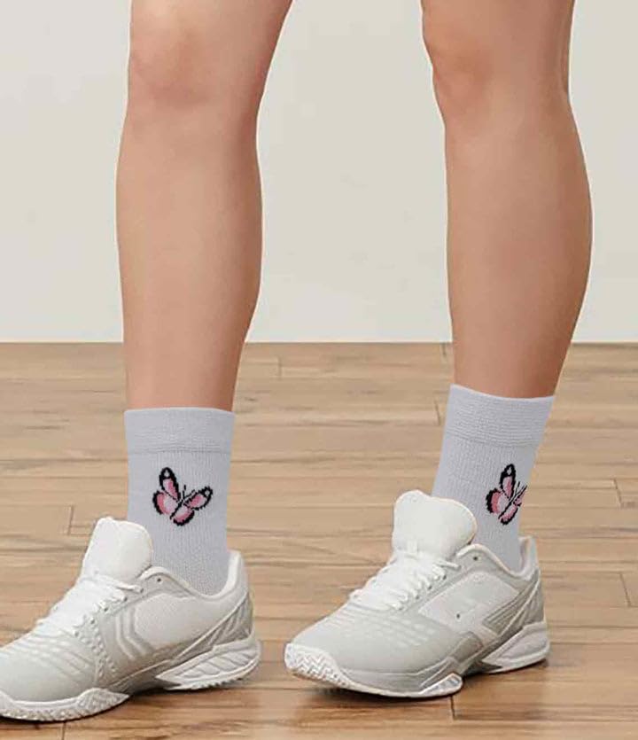 Image of Mid-Crew Compression Socks | Half-Cushion | Dr Motion ( 6 Pairs )
