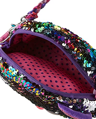 Bolso de peluche Ty de leopardo con correa ajustable para niñas 5