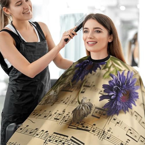 Capa para Corte de Cabello Unisex 66.9x56.7 in miniatura 5