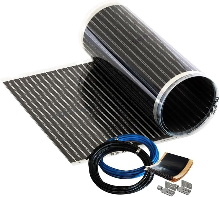 Folia grzewcza na podczerwień 430 W/m², 50 cm, 1 m², do wnętrz, na zewnątrz