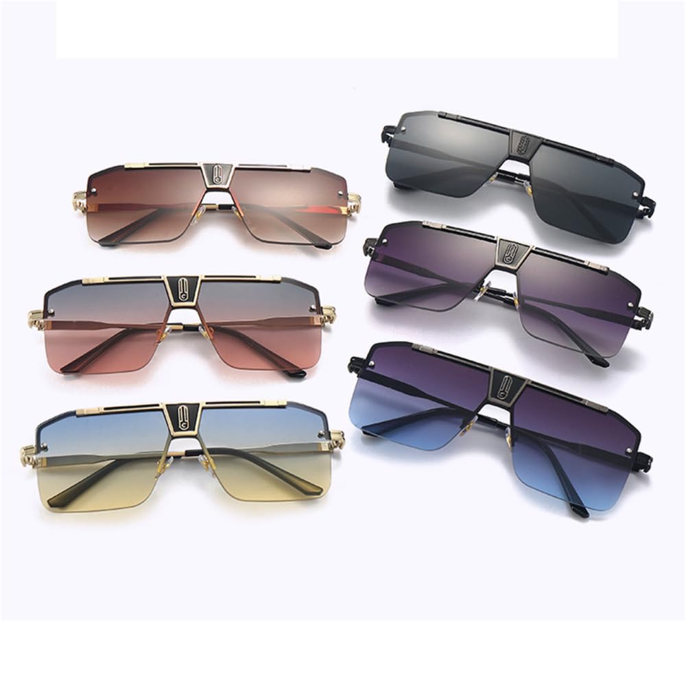 klassische Sonnenbrillen, Sonnenbrille Mit Großer Größe for Männer