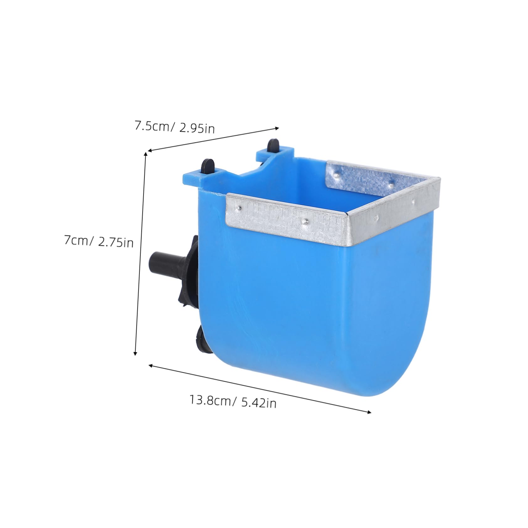 HEMOTON Universal Bird Rabbit Feeder Hanging Food Water Container Easy Install for Small Pets Water Supply