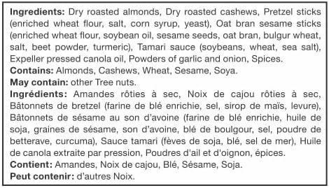 naturSource Artisanal Weekend Tamari Snack Mix, Made in Canada Value Size Re-Sealable Pack (550 g) - 3