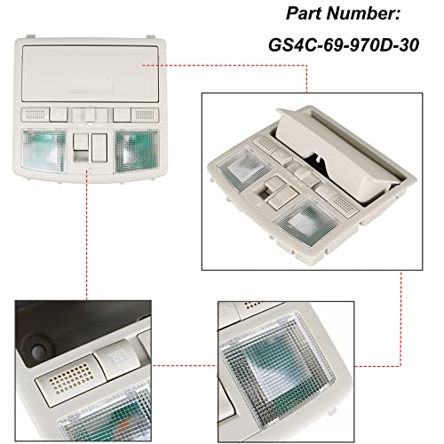 Lámpara de lectura para consola superior GXYWADY Beige miniatura 4