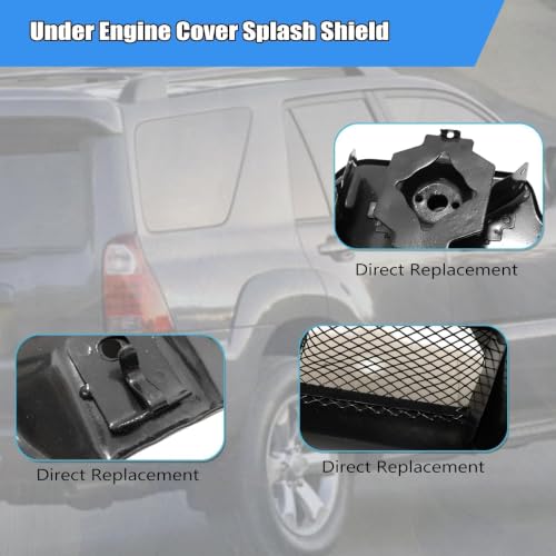 Image of XQSMWF 5140535101 Engine Splash Under Vehicle Shield Fit for 2003 2004 2005 2006 2007 2008 2009 Toyota 4Runner Lexus GX470