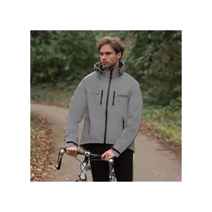 Proviz Men's REFLECT360 Reflective Waterproof Jacket - Image 6