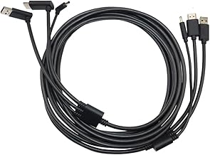for HTC Vive 3-in-1 Accessories Replacement Cable HDMI 5M, USB, Power VR Games