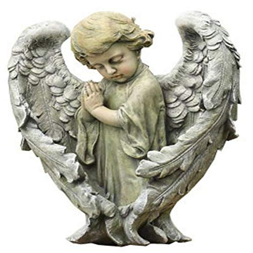 Estatua de Ángel Bebé para Jardín 11.5 Pulgadas