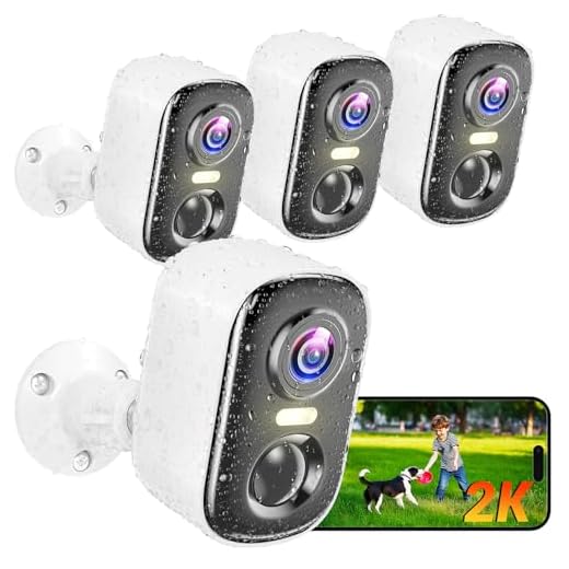 Wireless Outdoor Security Camera System Pack