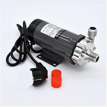 Water Pumps, Parts & Accessories Brewing Magnetic Water Pump MP-15RM 220V 304 Stainless Steel High Temperature 140C 1/2" BSPT Thread
