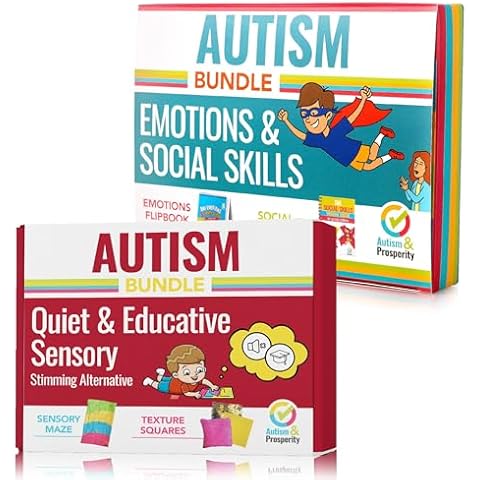 Autism & Prosperity Kids Emotions & Social Skills and Quiet & Educative Sensory Bundles Cover