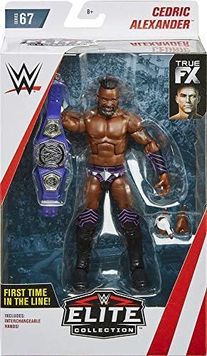 Cedric Alexander Elite Figure Wrestling Mattel Series 67