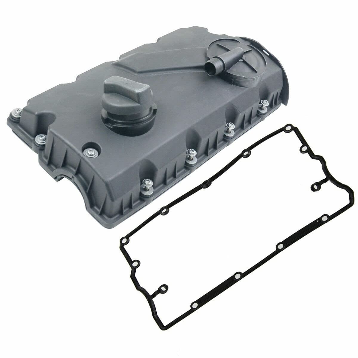 Coperchio valvola motore a bilanciere Compatibile con 1.9 TDI 03810469AK 038103483D 037253039D 038103469AD