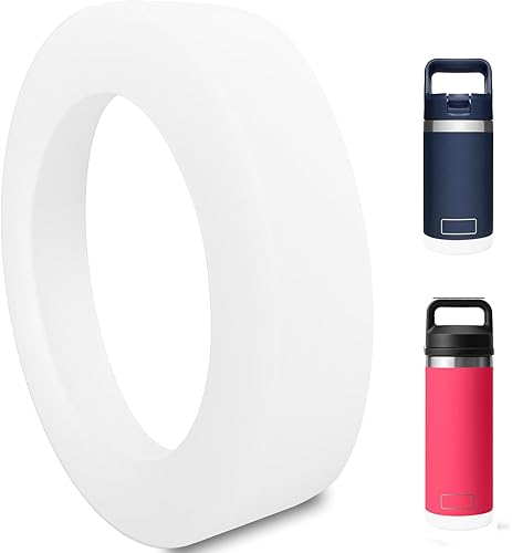 Funda de silicona para botas YETI Rambler Jr de 12 onzas y Rambler de 12 onzas y 18 onzas, protección más segura para botella YETI Rambler  Apto