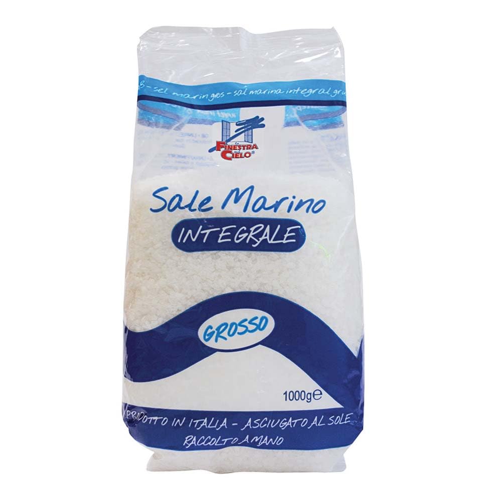 LA FINESTRA SUL CIELO Unrefined Coarse Sea Salt - 1 kg