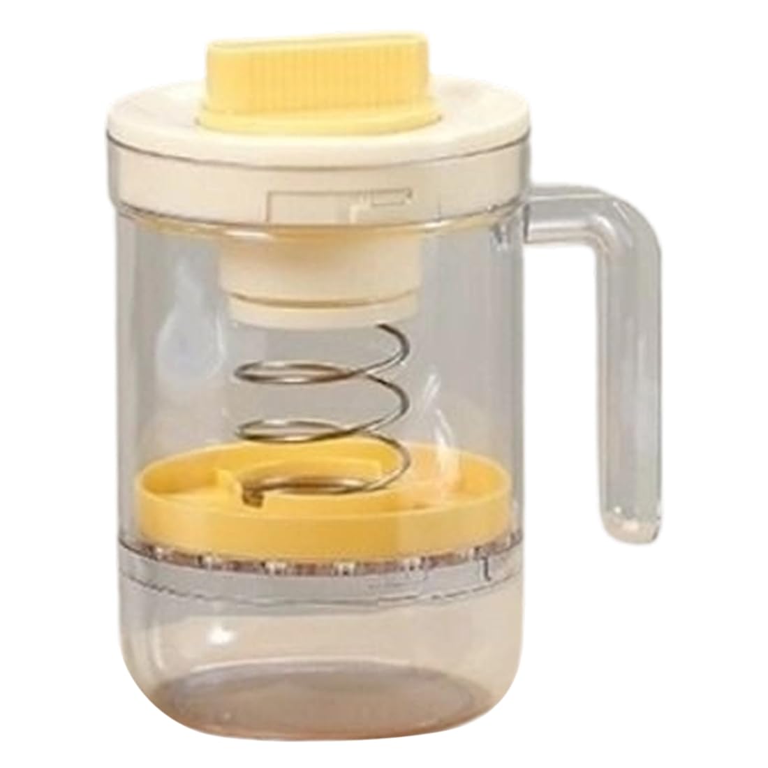 Hndhbfgrt Reusable Yogurt Strainer with Lid Thick Creamy Whey Separator Self-Made Effortless Cheese Yogurt Filter Cheese Making