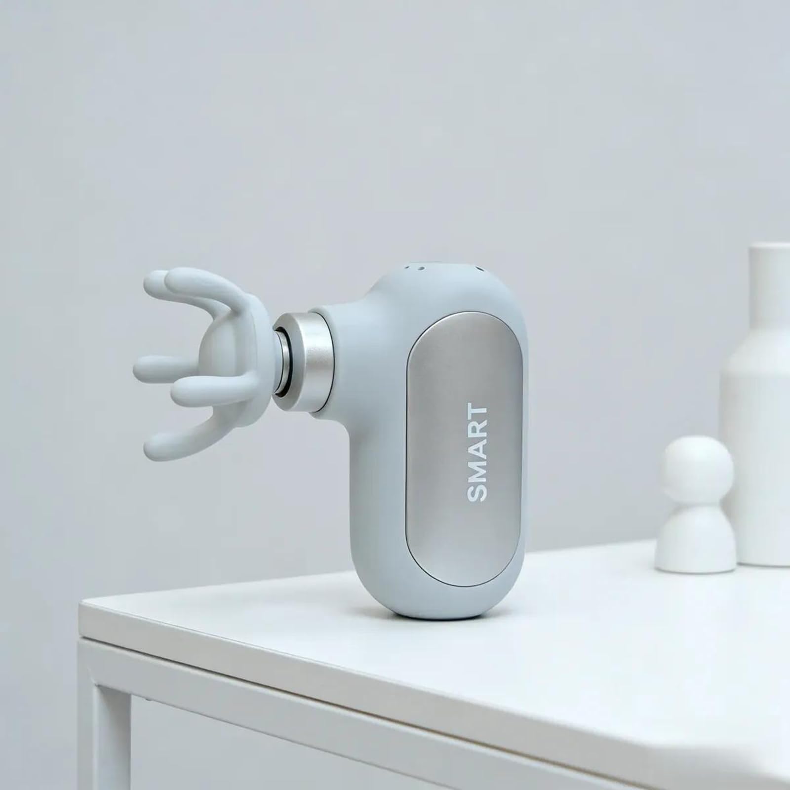 Mini Pistolet De Massage avec 3 Têtes, Cadeau pour Femmes Et Hommes